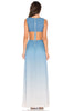 X REVOLVE CARIBBEAN OMBRE MAXI DRESS